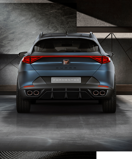 CUPRA Formentor -konseptiauto takaa