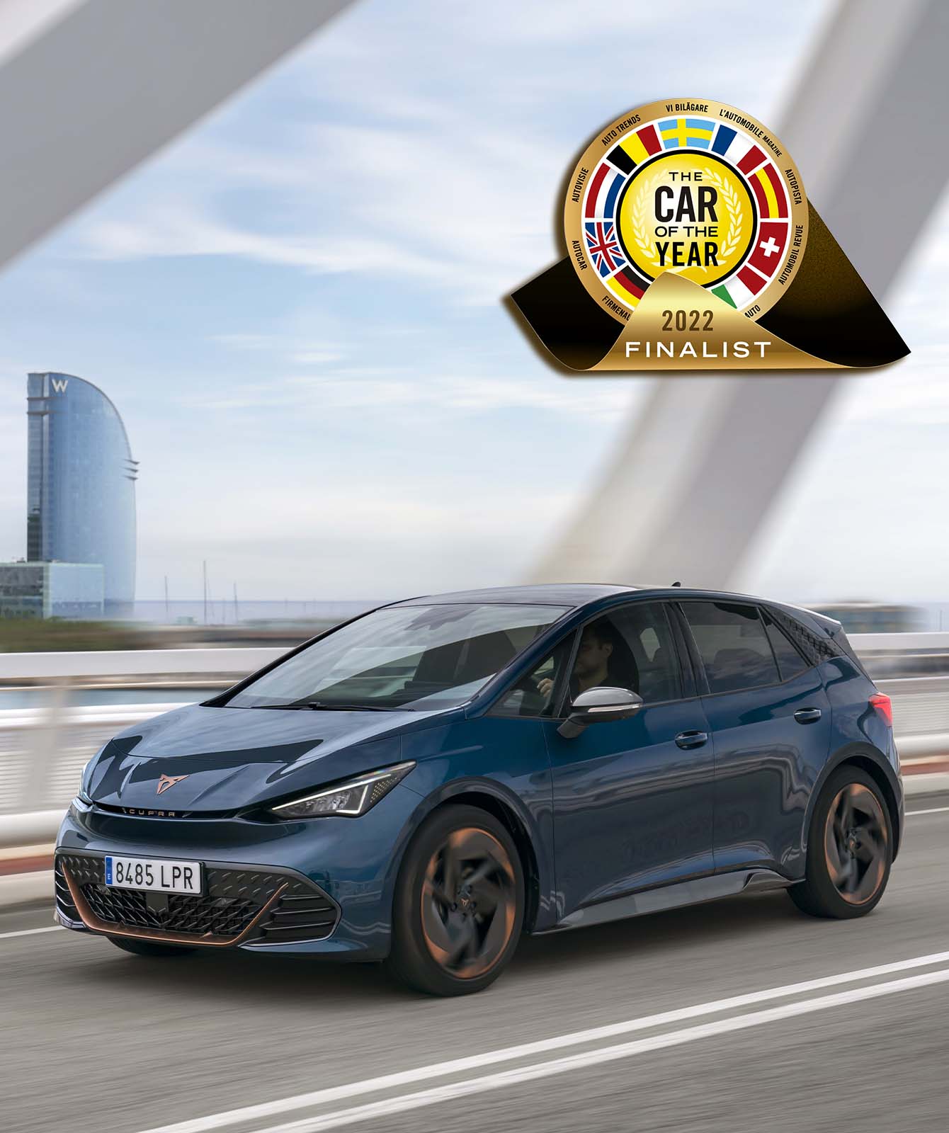 CUPRA Born on Car of the Year 2022 -finalist