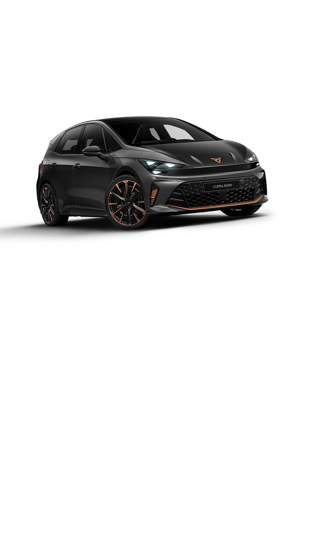 CUPRA - BORN - Timanfaya Grey - 20” FIRESTORM Copper