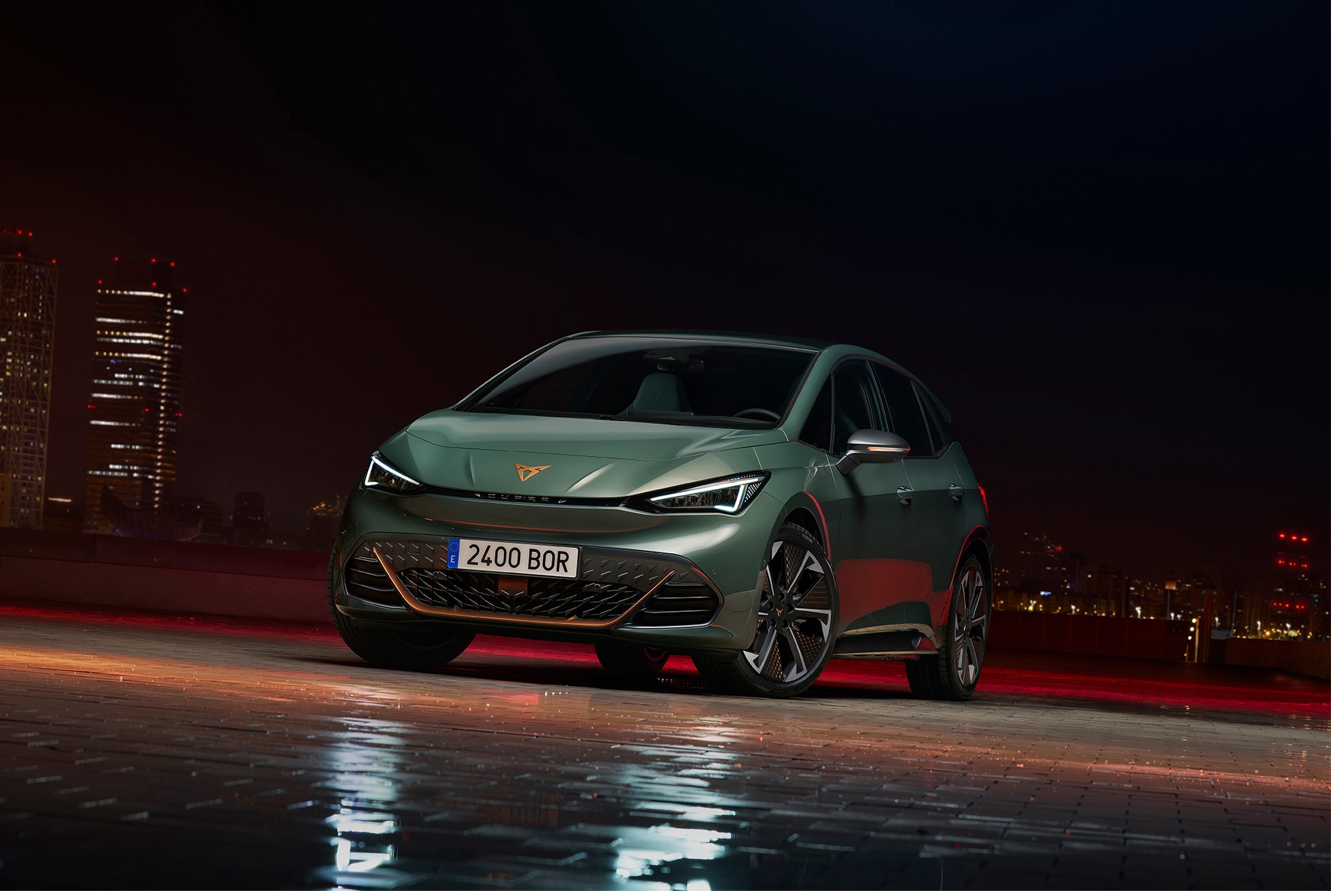 CUPRA Born VZ Dark Forest green