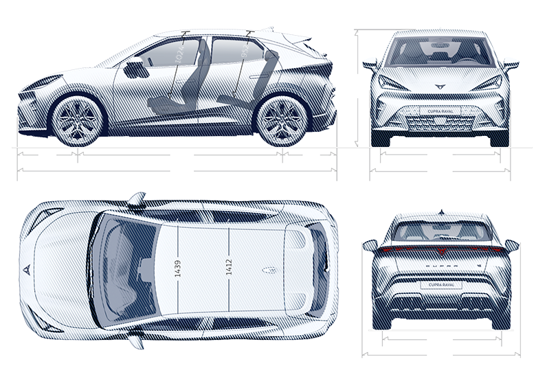 Mitat CUPRA Raval VZ