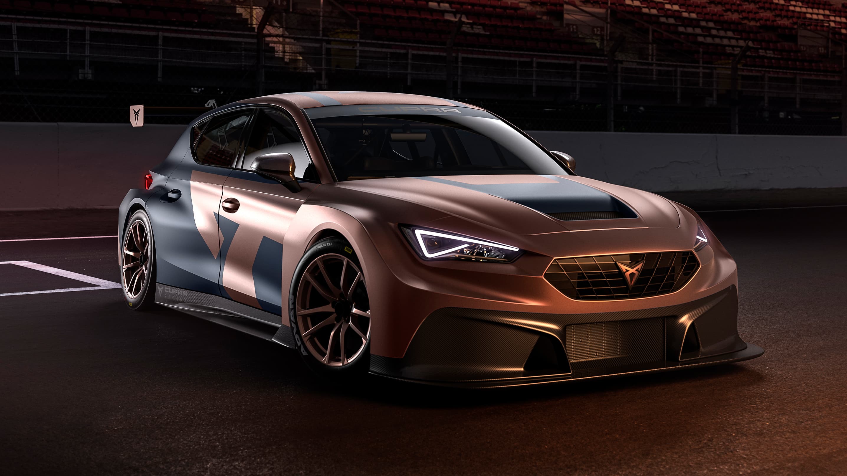 cupra leon competicion racing car