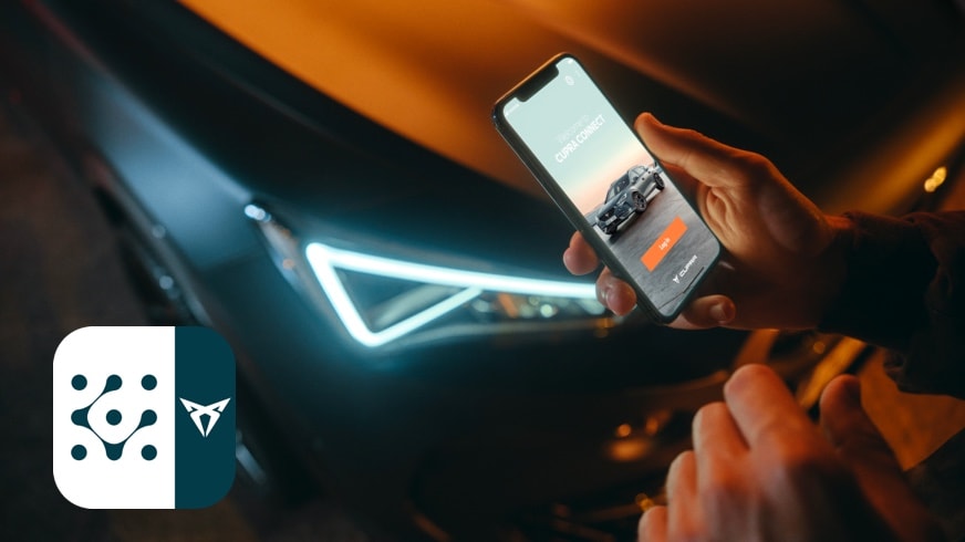 cupran etäkäyttö cupra connect -sovelluksella